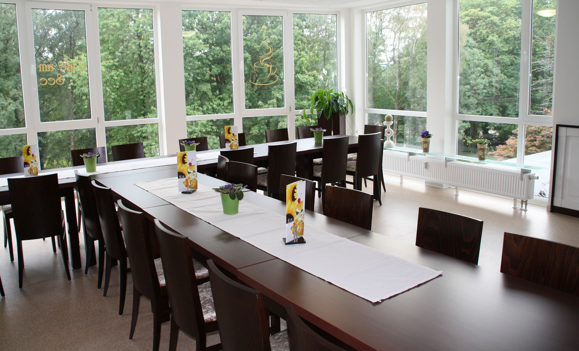 Unser Saal im Café am See
